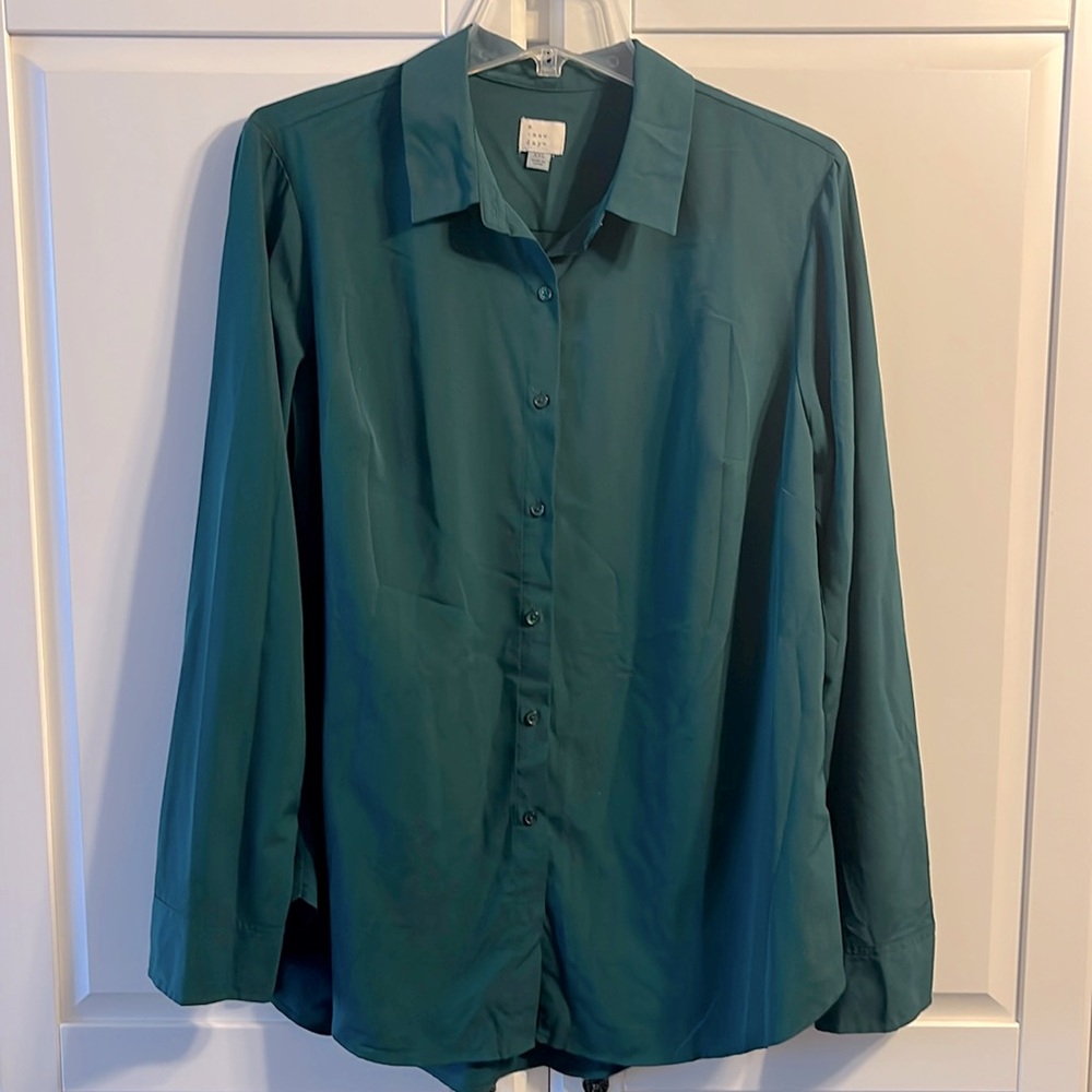 A New Day Button Up Blouse